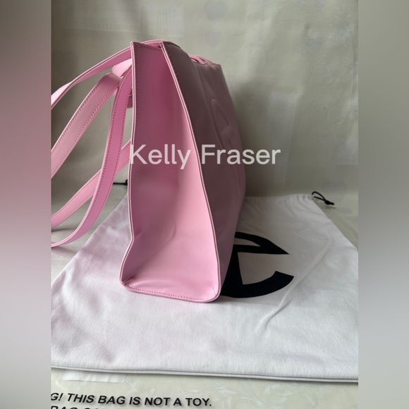 Telfar Medium Bubblegum Shopping Bag - Picture 2 of 10